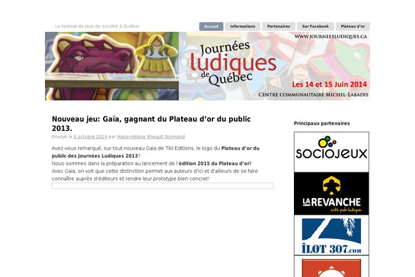 journeesludiques.ca site used Skeleton Plus