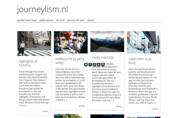 Fluxipress theme site design template sample