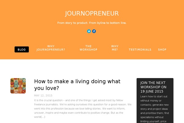 Flat theme site design template sample
