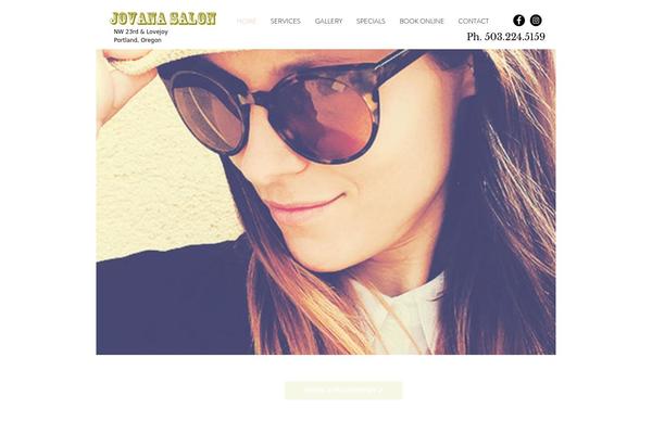 jovanasalon.com site used Spasalon