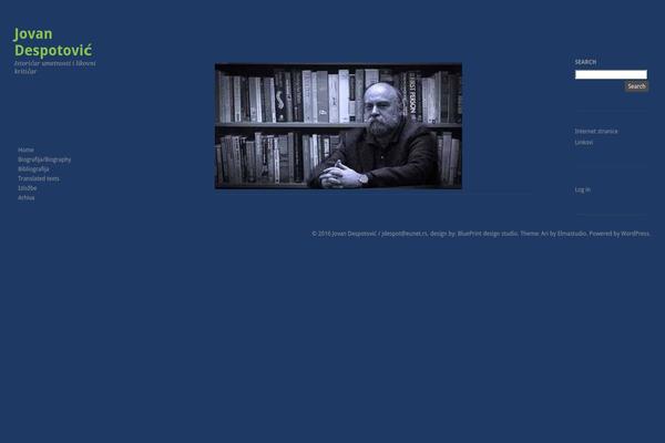 Ari theme site design template sample
