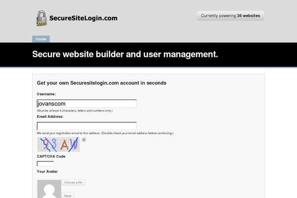 Site using Avatars plugin