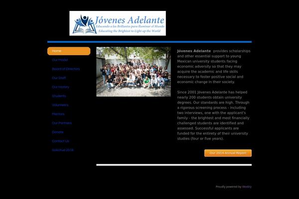 Tiny Forge theme site design template sample