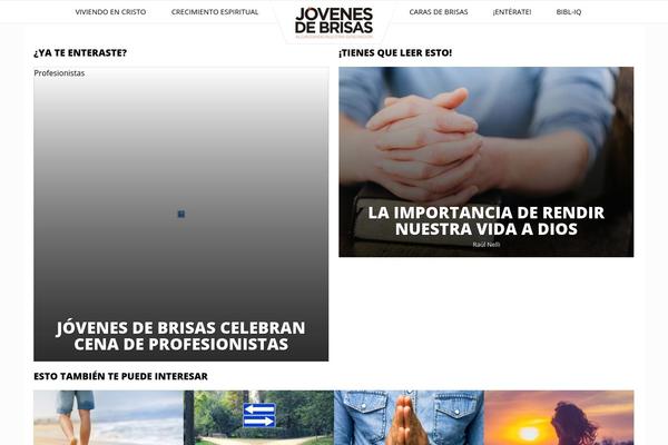 jovenesdebrisas.com site used Newsbox