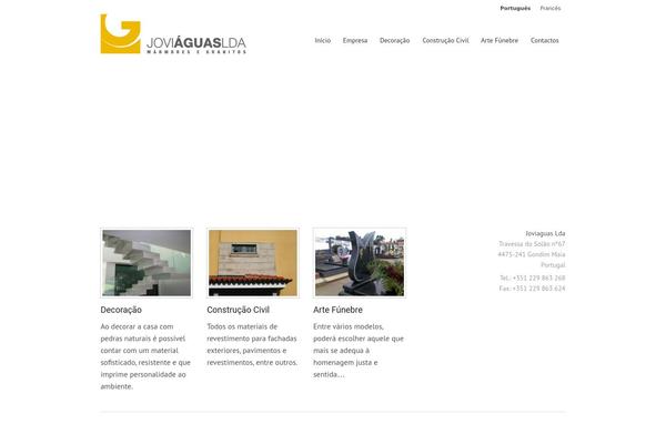 Reactor theme site design template sample