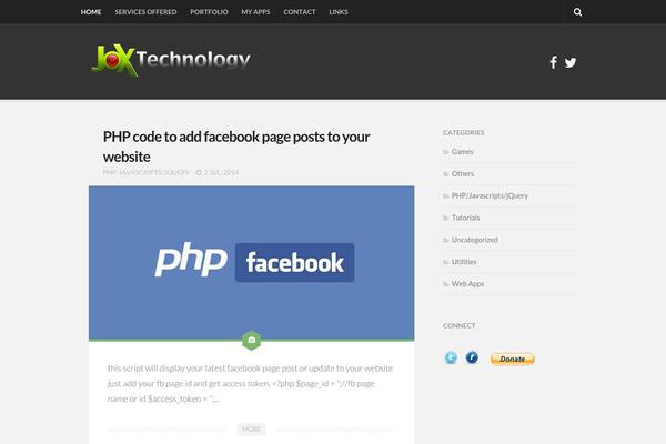 Anew theme site design template sample