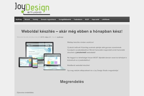 joy-design.hu site used Sassnex