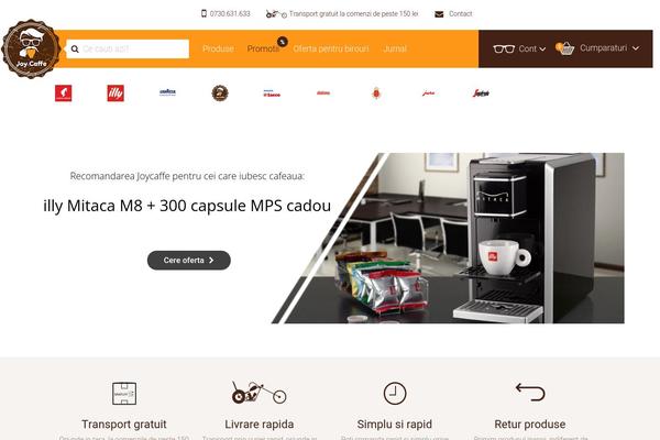 joycaffe.ro site used Coffestore