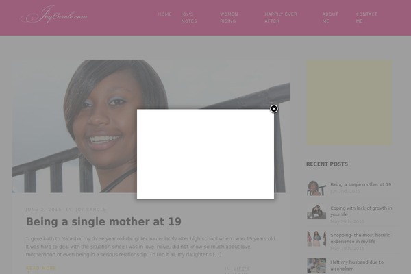 Story theme site design template sample