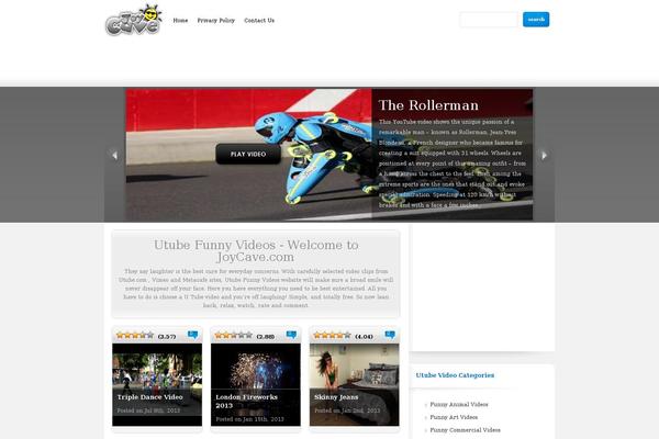 Evid theme site design template sample