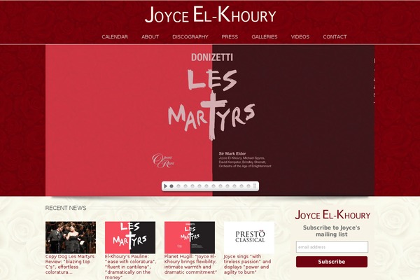 Site using Simple Twitter Tweets plugin