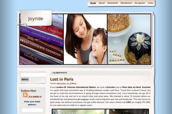 Adventure Journal theme site design template sample