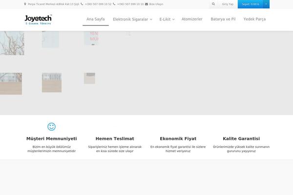 Envision theme site design template sample