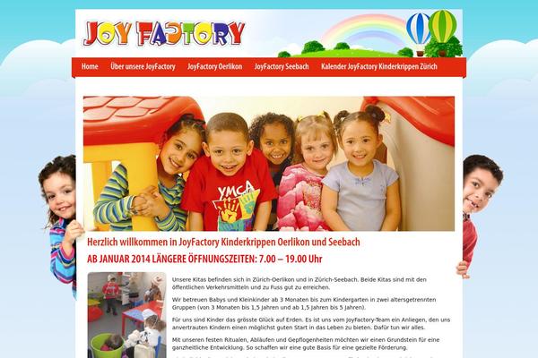 Joy theme site design template sample