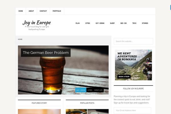 Site using Easy Maps plugin
