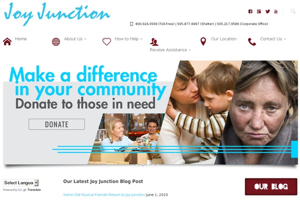Site using Crumina_slider plugin