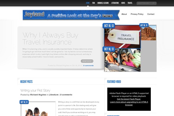 DelicateNews theme site design template sample
