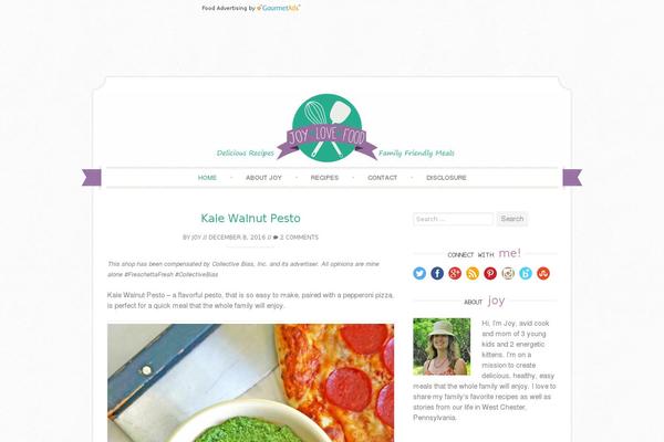 Sugar and Spice theme site design template sample