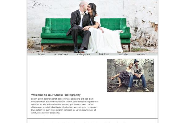 ProPhoto 5 theme site design template sample