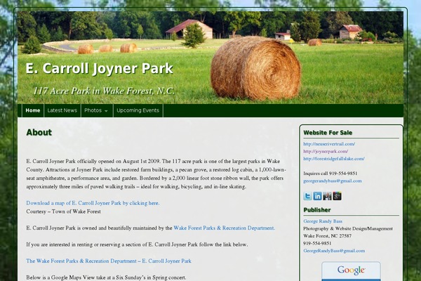 Site using Weaver Show Sliders plugin