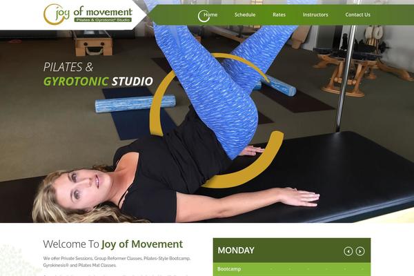 Joy theme site design template sample