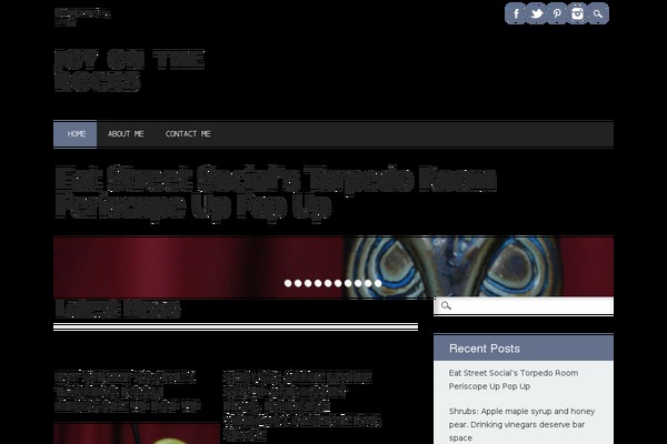 The Newswire theme site design template sample