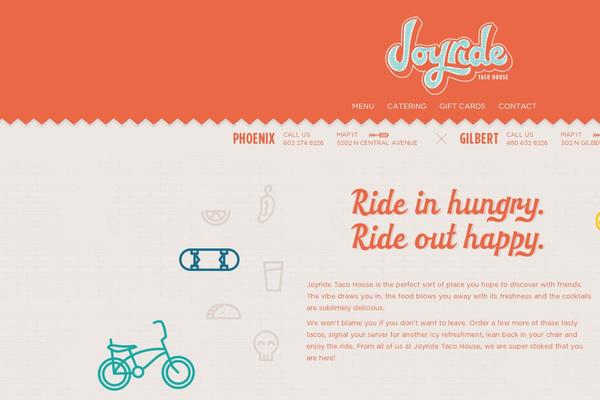 joyridetacohouse.com site used Joyride