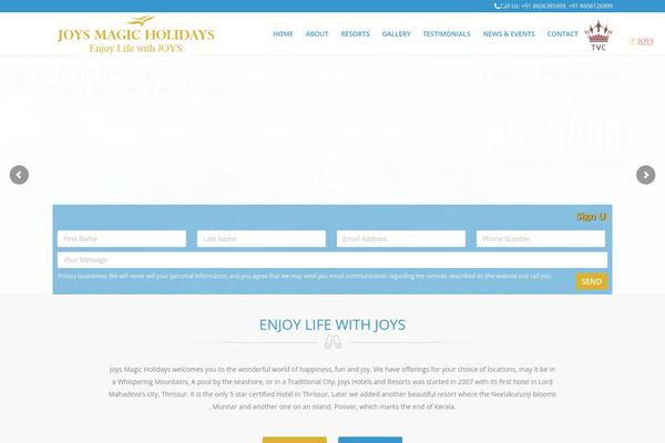 Site using Usernoise modal feedback / contact form plugin