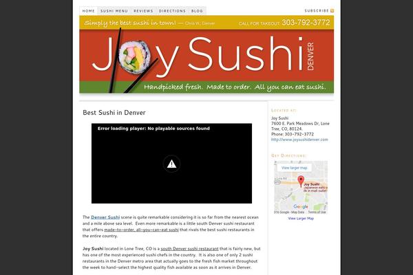 Thesis 1.8 theme site design template sample
