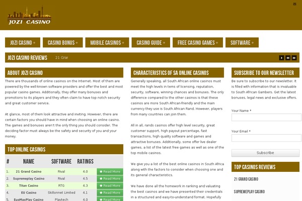 Powermag theme site design template sample