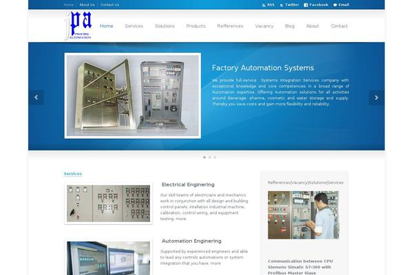 Sterling theme site design template sample