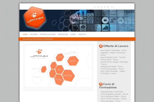 Attitude Pro theme site design template sample