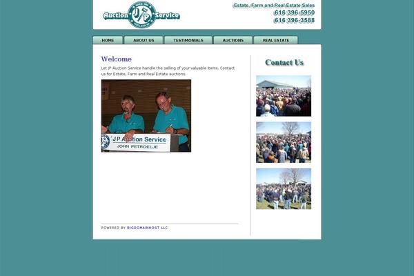 jpauctionservice.com site used Green-grass