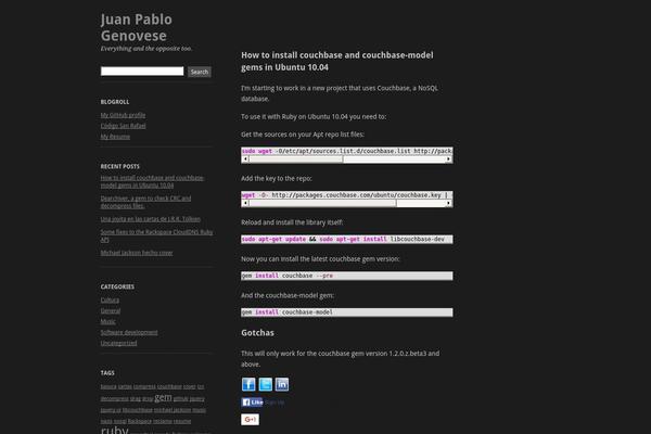 Ari theme site design template sample
