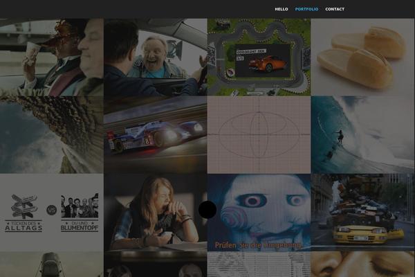 Clique theme site design template sample