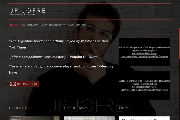 Fuji theme site design template sample