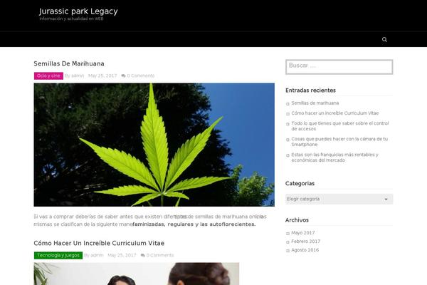 Maggie-lite theme site design template sample