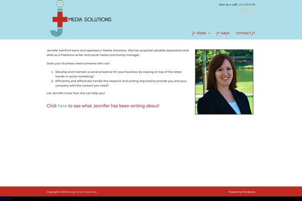 Site using End Page Slide Box plugin
