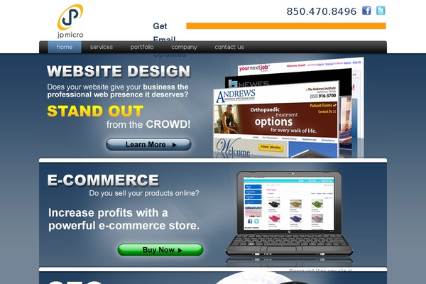 Finanza theme site design template sample