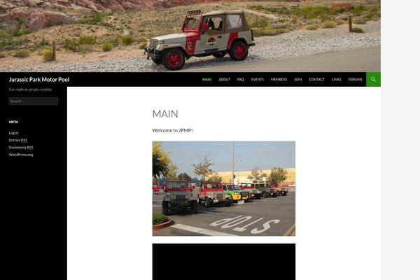 Twenty Fourteen theme site design template sample