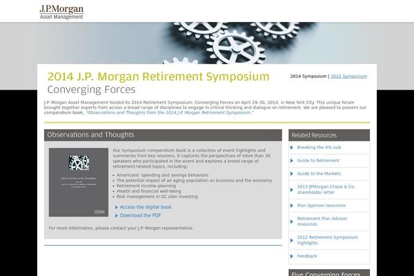 symposium theme websites examples