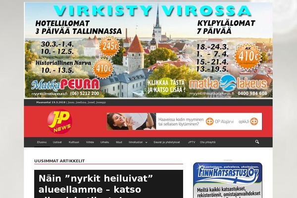 Newspaper Child theme site design template sample