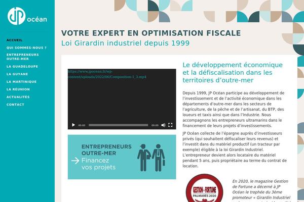 jpocean.fr site used Ridge-jpo