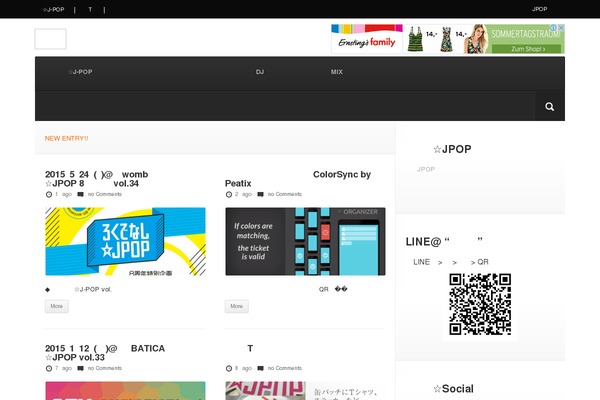 Mazine theme site design template sample