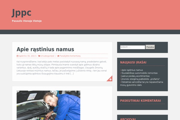 Solon theme site design template sample