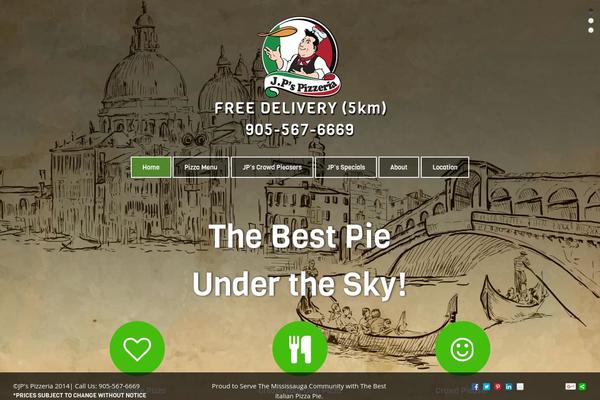 Cooks theme site design template sample