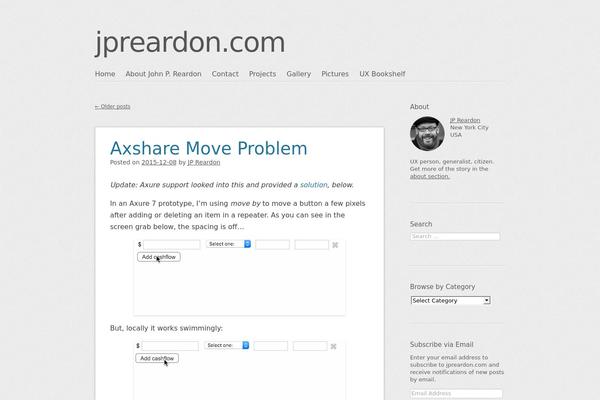 SemPress theme site design template sample