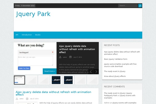Cherry theme site design template sample