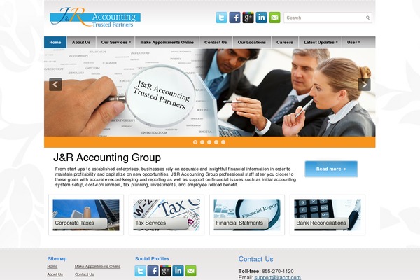 Site using Counterize plugin