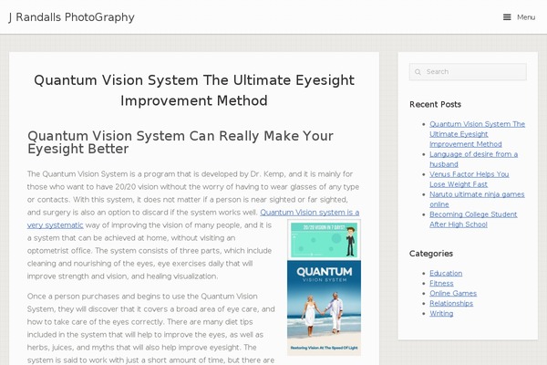 Influence theme site design template sample